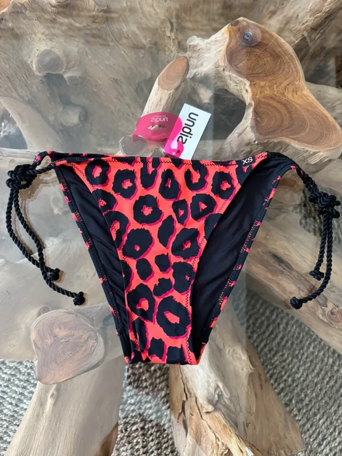 Bas de maillot de bain Undiz corde léopard