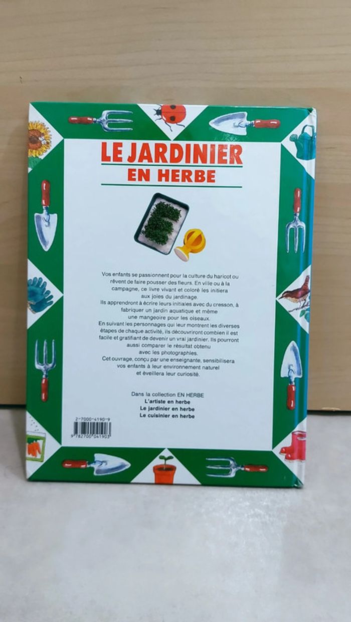 🌺 Livre vintage activités avec les enfants : Le jardinier en herbe (Helen Barden) - photo numéro 7