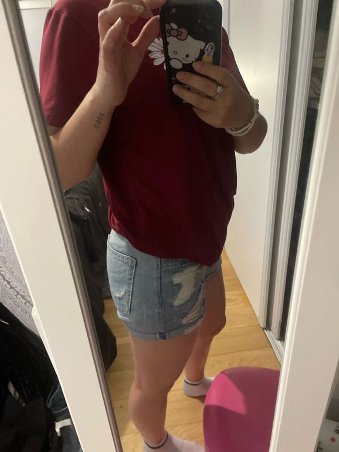 Short en jean taille 34 - photo numéro 2
