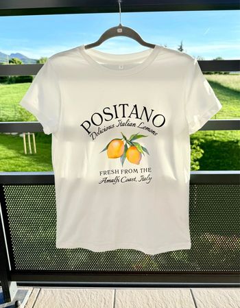 T-shirt blanc Amalfi vibes