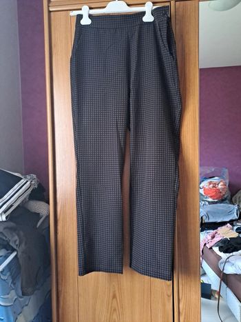 Pantalon à carreaux La fée maraboutée 40