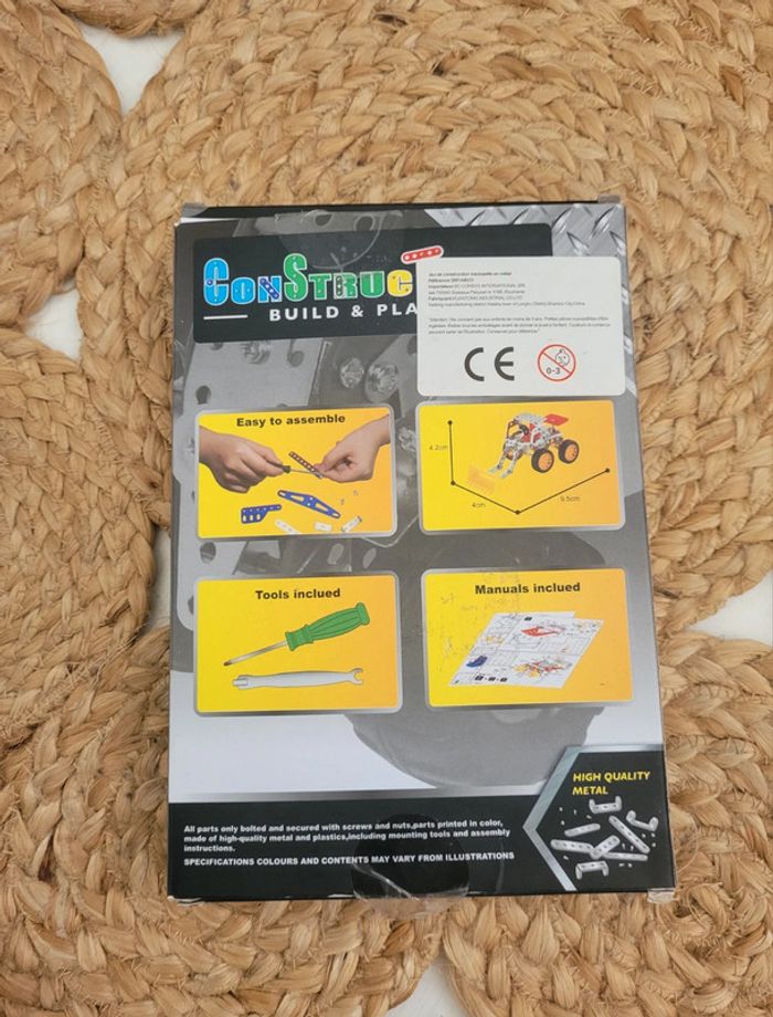 Jeu de construction en métal - photo numéro 3