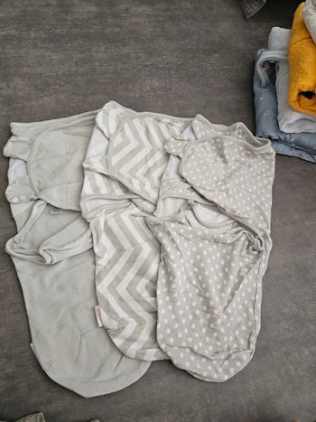 emmaillotage bébé