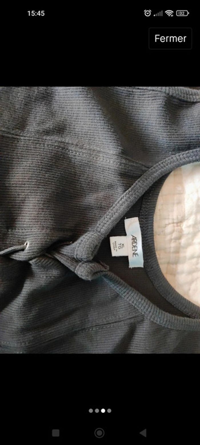 Très beau croc top avec ficelle - photo numéro 3