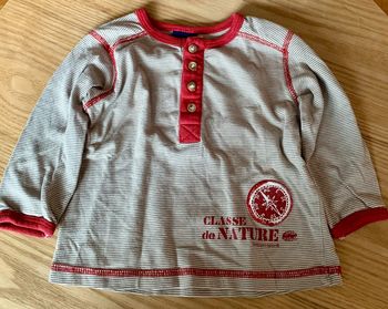 T-shirt manches longues 9 mois Sergent Major