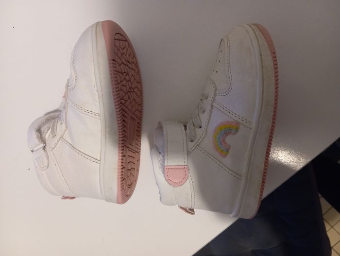 Tennis montante en 23 blanche - photo numéro 4