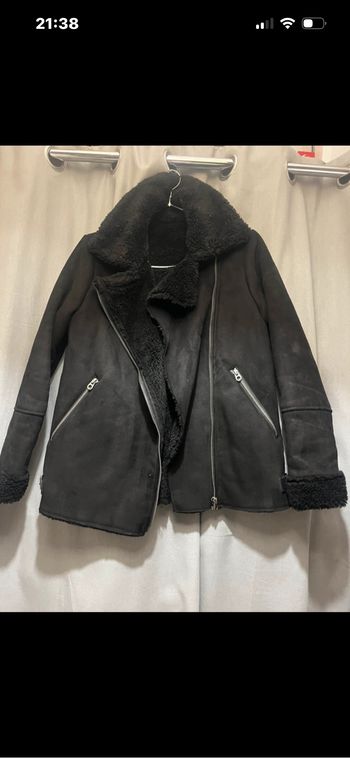 Veste noir Kiabi