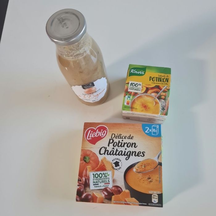Lot de soupes