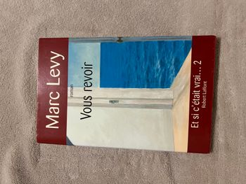 Livre – Vous revoir – Marc Levy (Et si c’était vrai 2) 