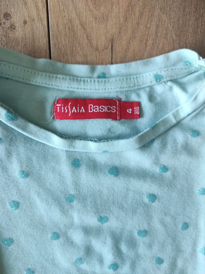 Tee-shirt MC 4 ans en TBE tissaia - photo numéro 2