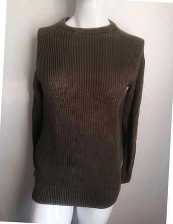 pull d'hiver Celio marron taille S