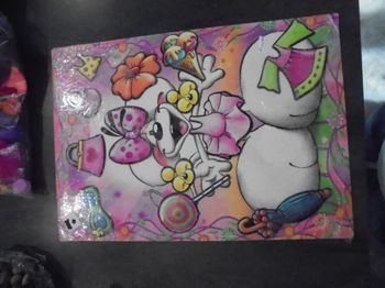 Tableau aimantés avec 13 accessoires Diddl / diddlina