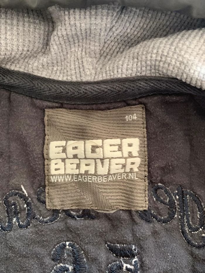 Veste noire garçon 4 ans eager beaver - photo numéro 3