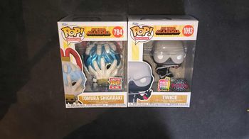 Lot 2 Figurines Funko Pop / Twice 1093 « Back To The Toys & Tomura Shigaraki 784 Métallique