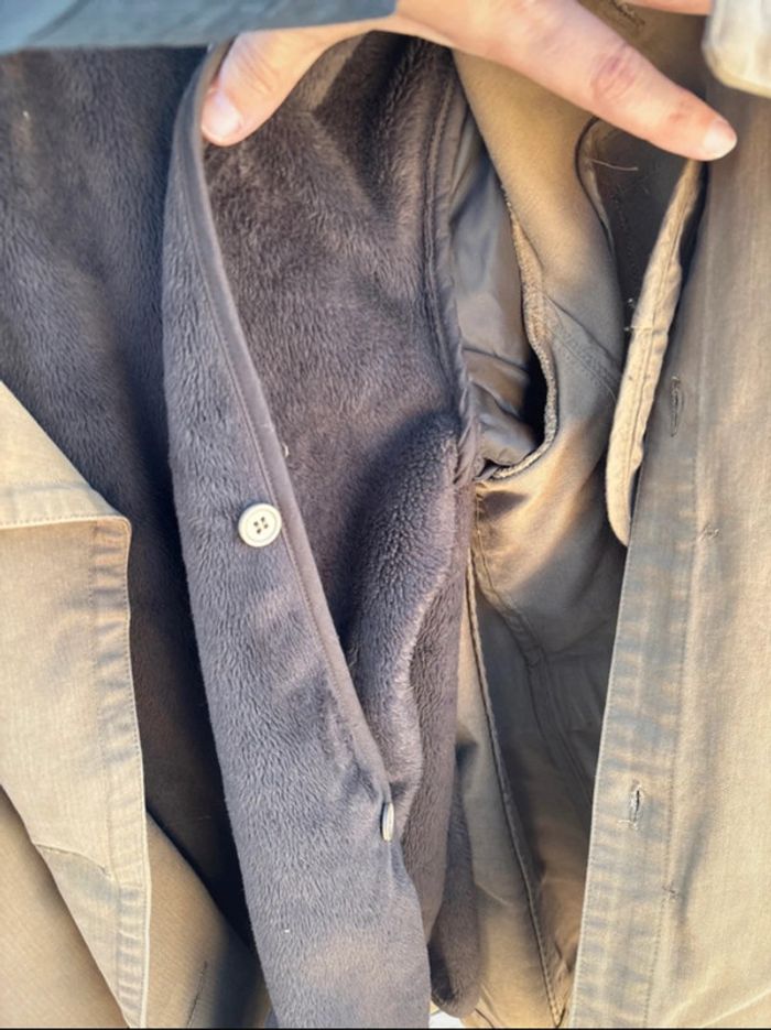 Trench camel taille 4 toute saison avec sa doublure amovible Comptoirs des cotonniers taille 40 - photo numéro 12