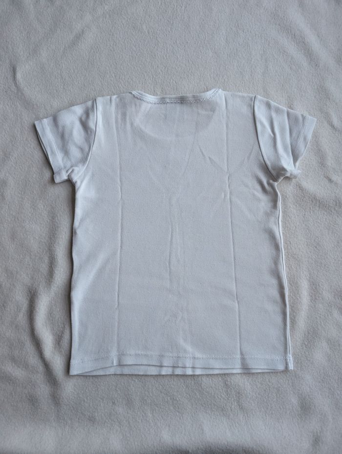 Tshirt MC sous-vêtement blanc - 4A - Petit Bateau - photo numéro 4