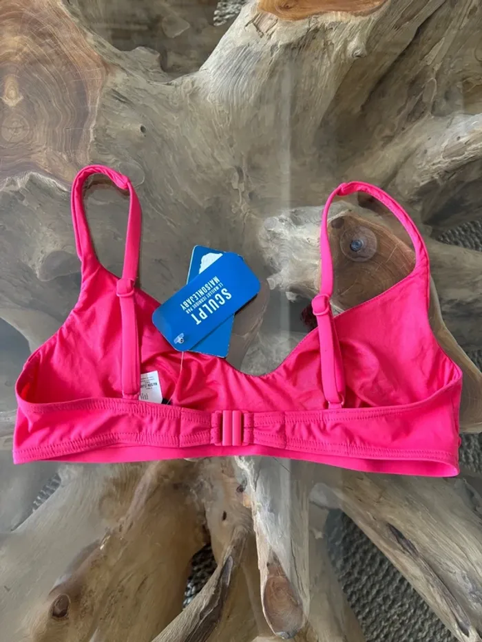 Haut de maillot de bain Maison Lejaby rose malibu S - photo numéro 2