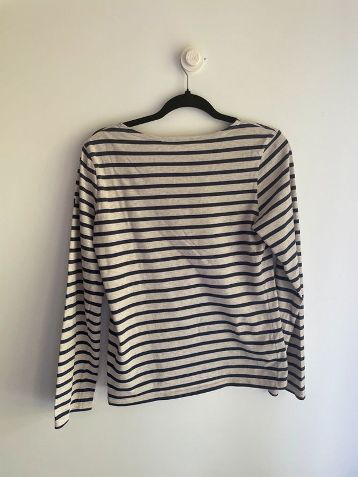 Marinière Saint James Beige et Bleue - photo numéro 5