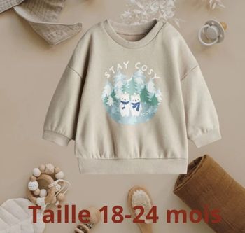 Pull neuf fille 18 mois