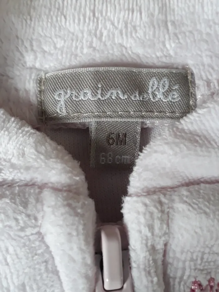 Ensemble velours 6 Mois - photo numéro 3