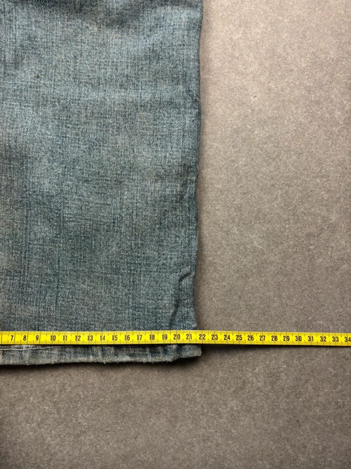 Jean pantalon coupe droite 561 noir bleu W32 L30 - photo numéro 12