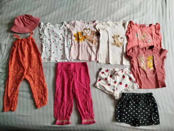 Lot vêtements été