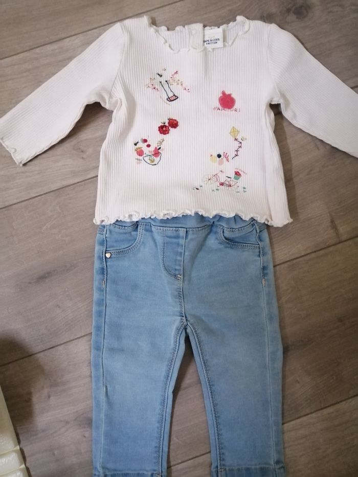 Lot vêtements 9mois fille - photo numéro 3