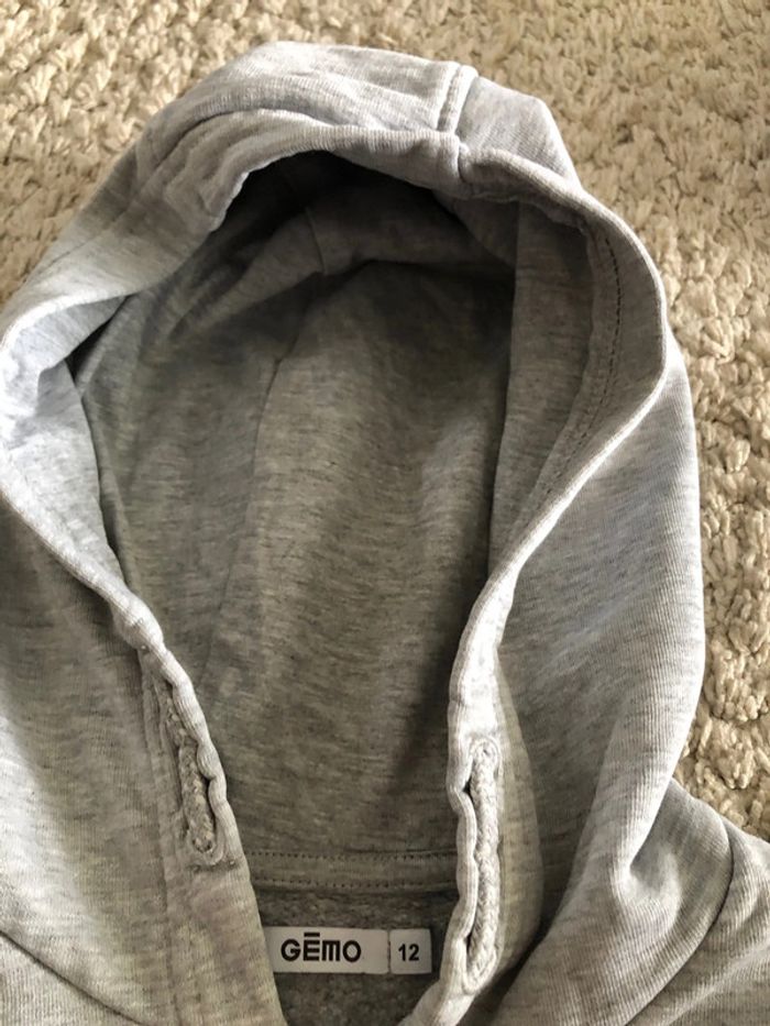 Sweat capuche gemo 12 ans - photo numéro 4