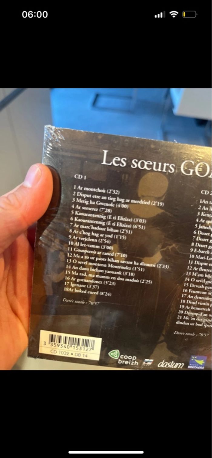 Cd Les sœurs Goadec chanteuses du centre Bretagne - photo numéro 3
