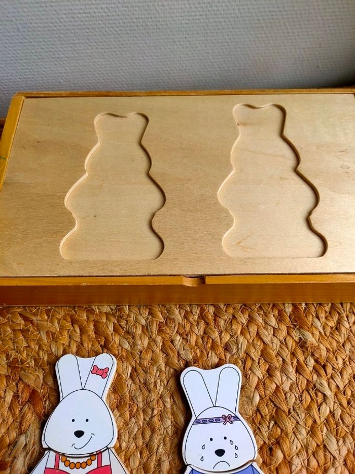 Puzzle Mr et Mme lapin a habiller - Vertbaudet - photo numéro 5