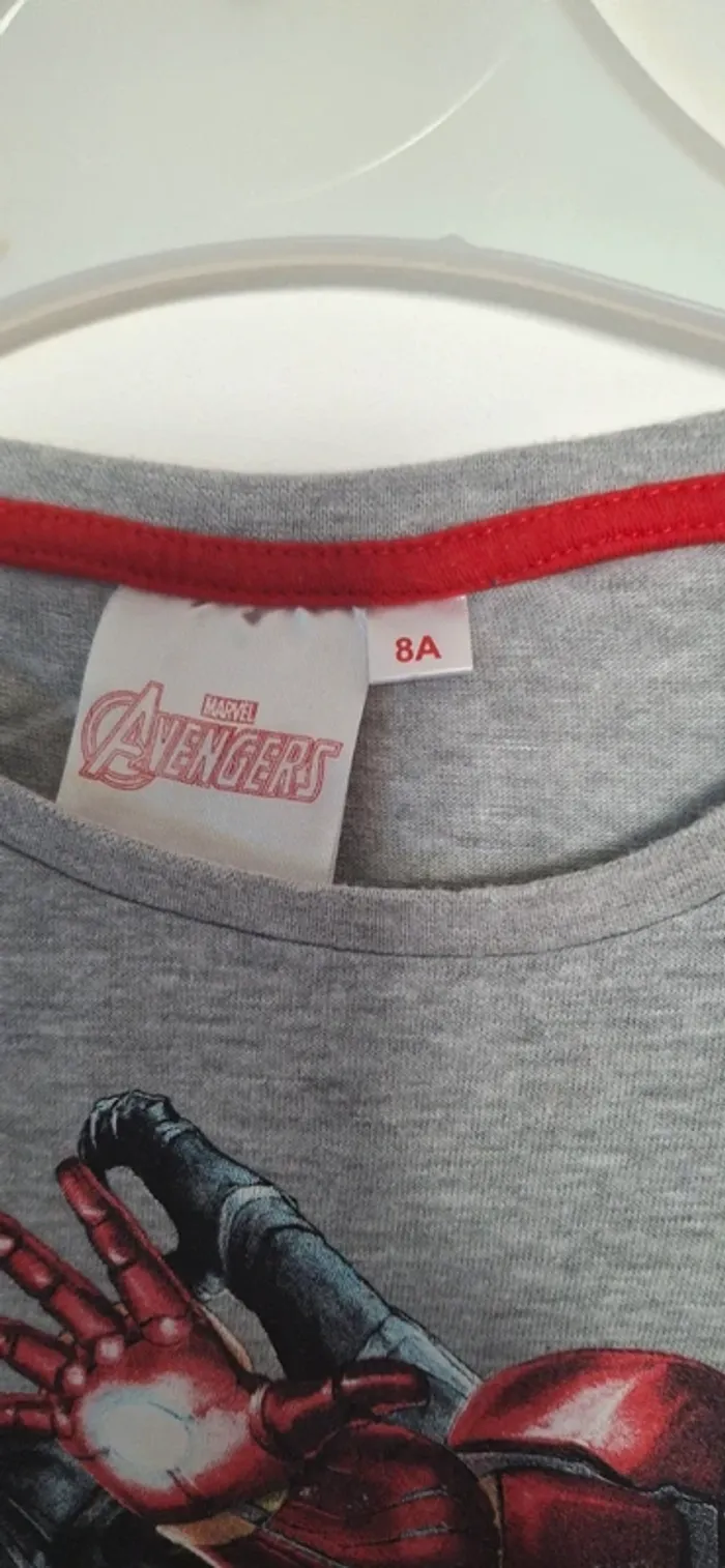 T-shirt Marvel Avengers - Taille 8 ans - photo numéro 3