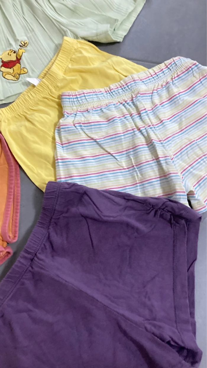 Lot ensemble short garde robe vêtement bébé fille enfant taille 3 ans - photo numéro 8
