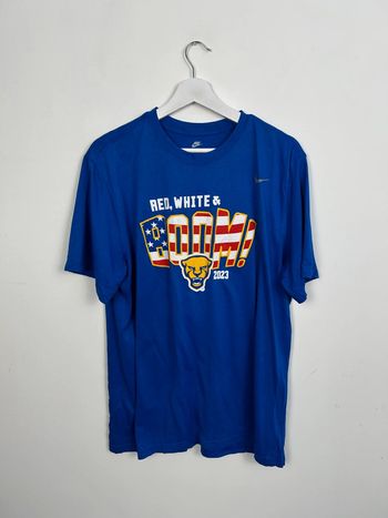 T-shirt Nike Dri-FIT Bleu Homme XL | Très Bon État | Performance & Confort | TN87