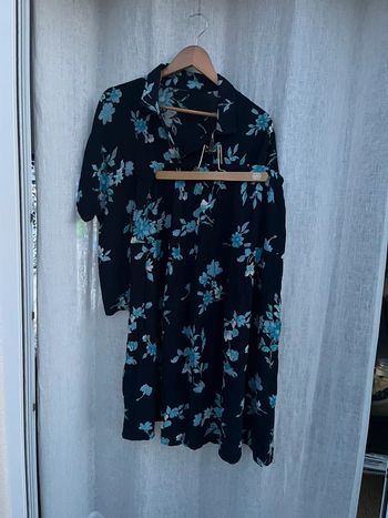Ensemble haut + jupe à fleurs
