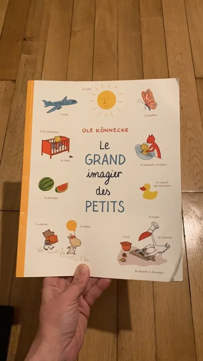 Livre le grand imagier des petits