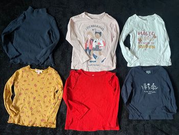 Lot t-shirts manches longues