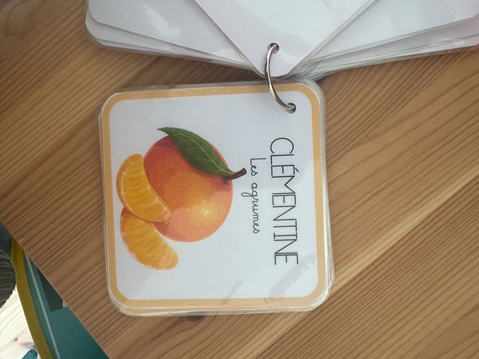Cartes flash - les fruits et légumes - photo numéro 6