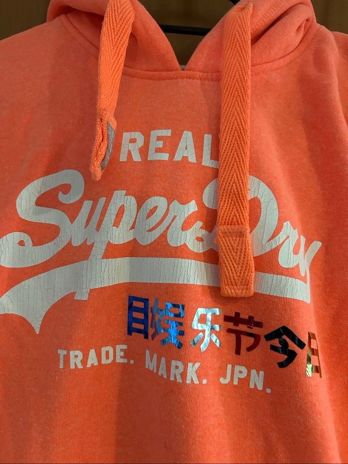 Sweat à capuche superdry S - photo numéro 2