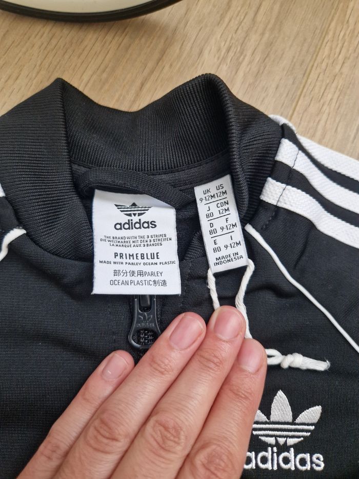 Survetement adidas noir 9-12 mois - photo numéro 3