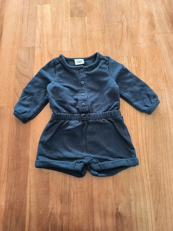 Combishort manches longues Tao 6 mois