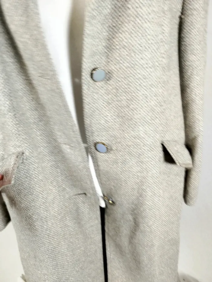 Manteau vintage femme - 100% laine - Elégant Pièce rare A267 - photo numéro 14