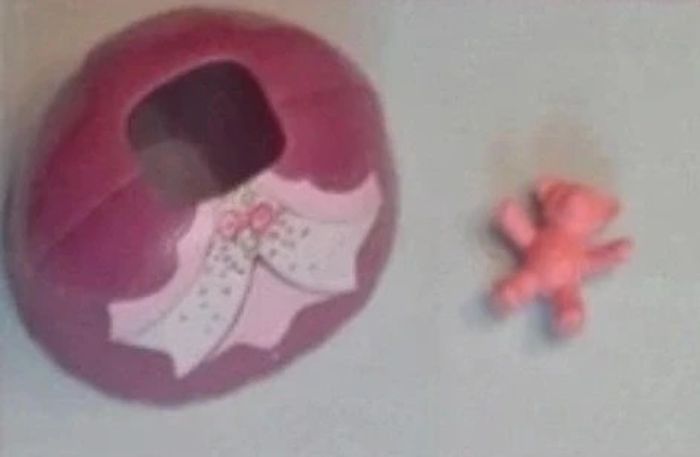 Jupe violet et doudou rose playmobil