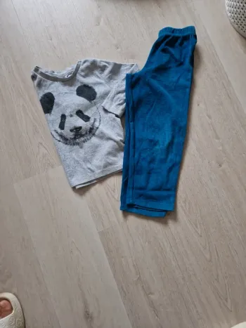 Pyjama velour garçon