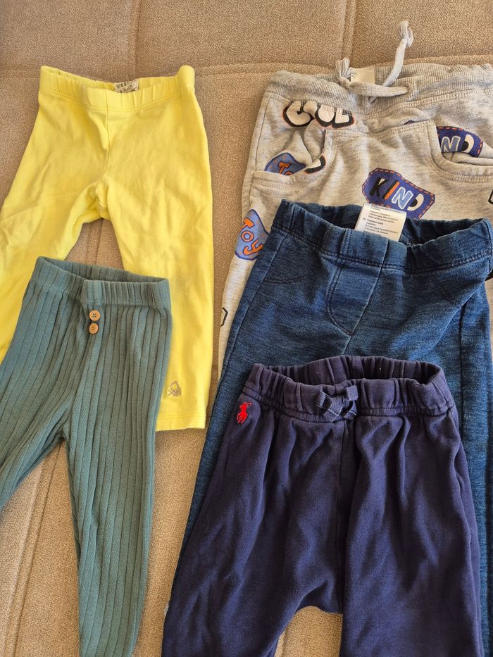 Lot de pantalons garçon taille 9/12 mois
