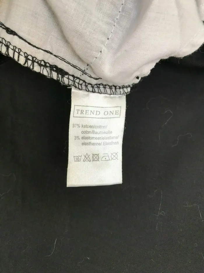 Pantacourt noir Trend One - Taille 36 - photo numéro 3