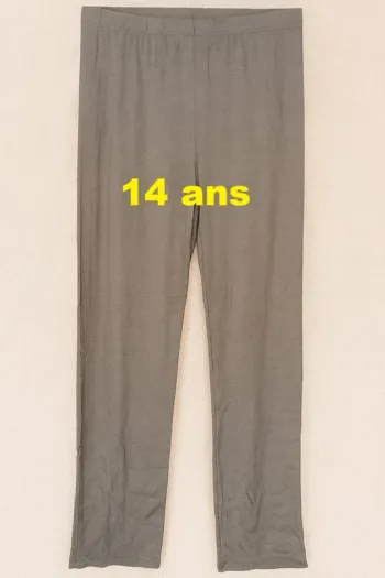 Legging gris La Fée Maraboutée Taille 14 ans