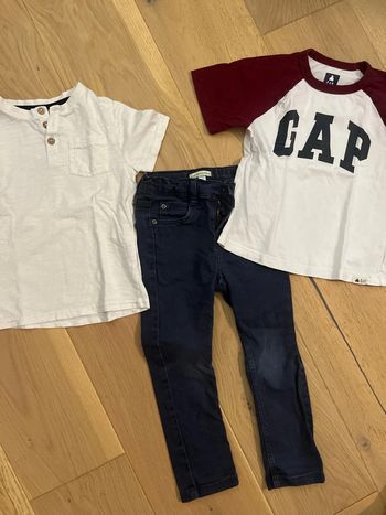 Ensemble, jeans T-shirt, gap ans gap