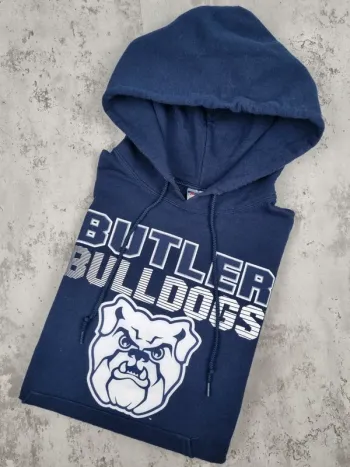 Sweat à capuche universitaire Butler Bulldogs – Taille S Homme