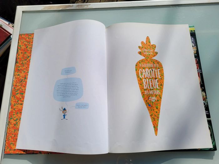 Très grand livre À la recherche de la carotte bleue 🥕 Les métiers, little urban (63) - photo numéro 4