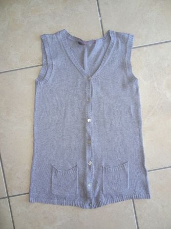 gilet long T 10ans